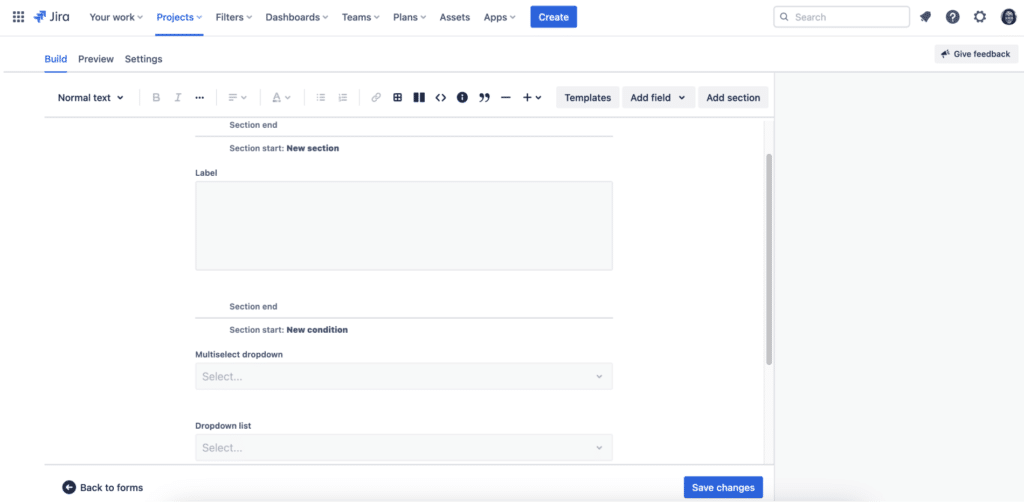 Dynamic Forms Jira Service Management