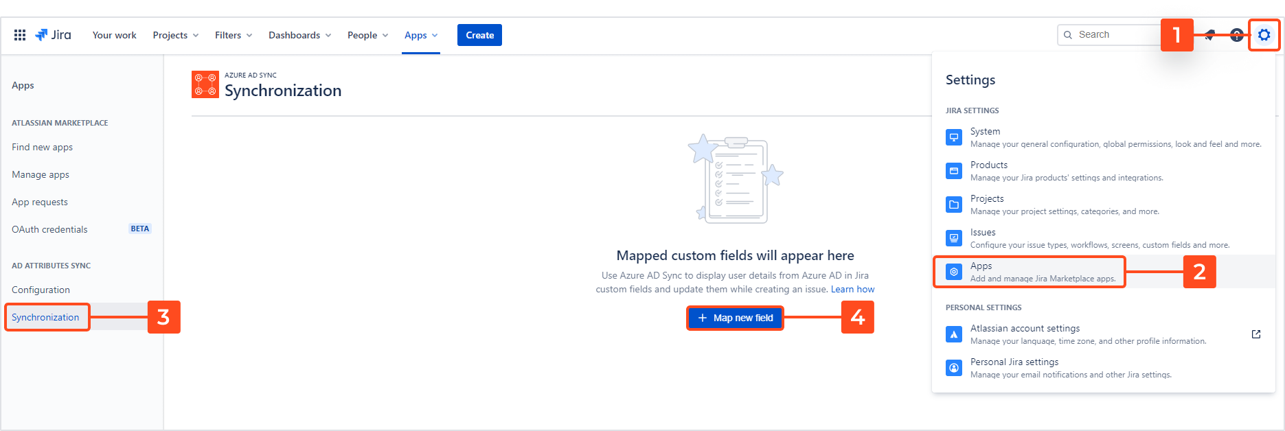 Azure AD Attributes for Jira - Mapping Azure AD data to a custom field