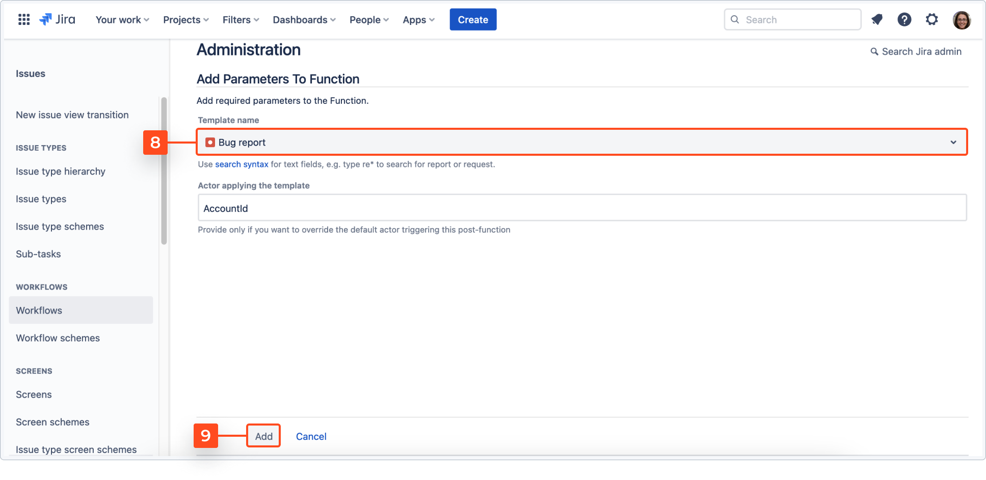 Issue Templates for Jira Cloud: Default templates