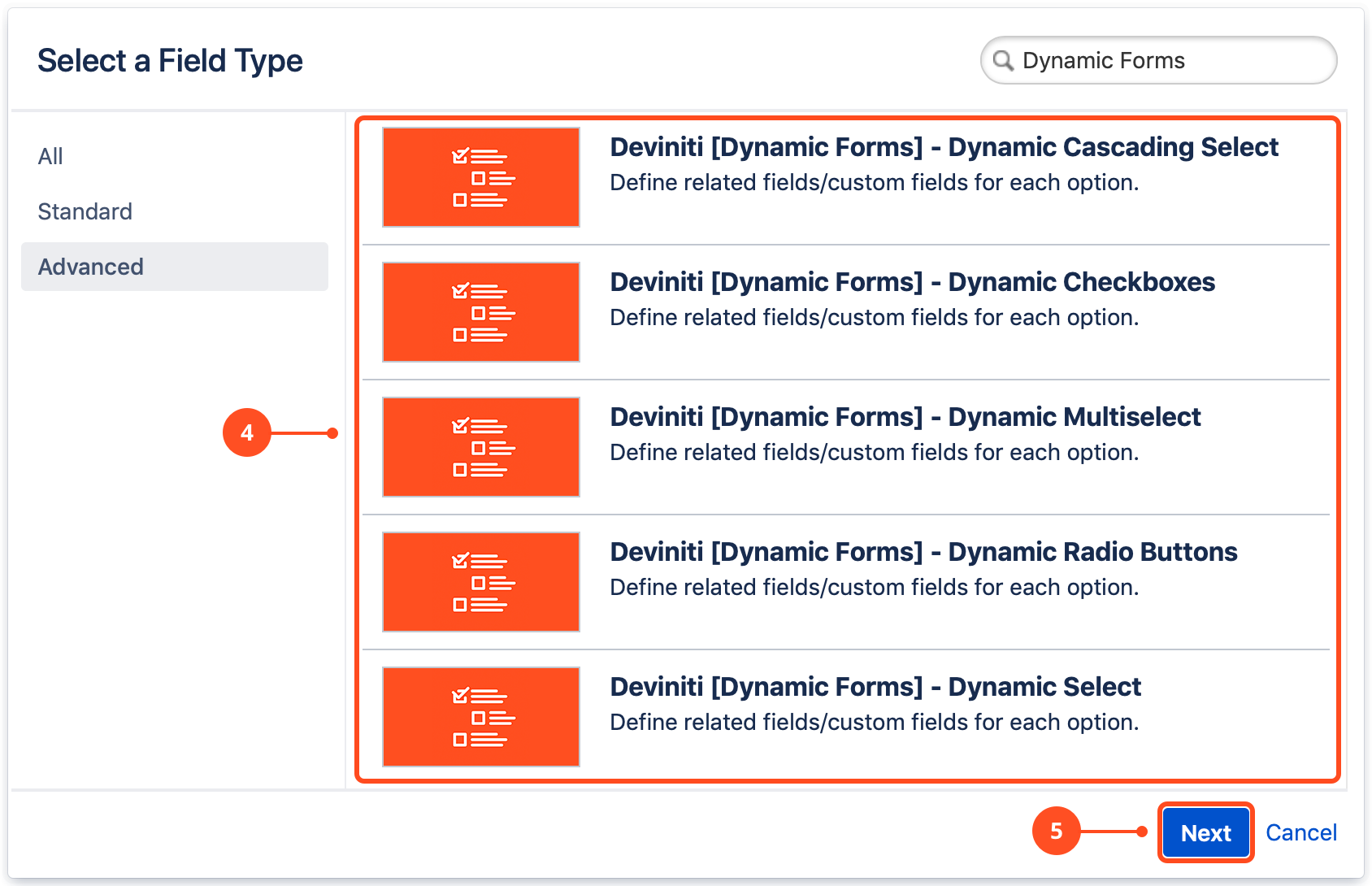 Dynamic Forms for Jira - Configure dynamic custom fields