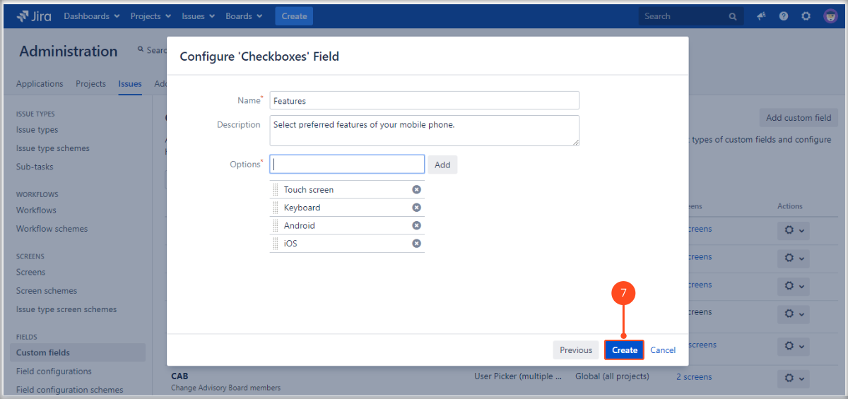 Extension for Jira Service Management - Checkbox custom field in Multilevel structure