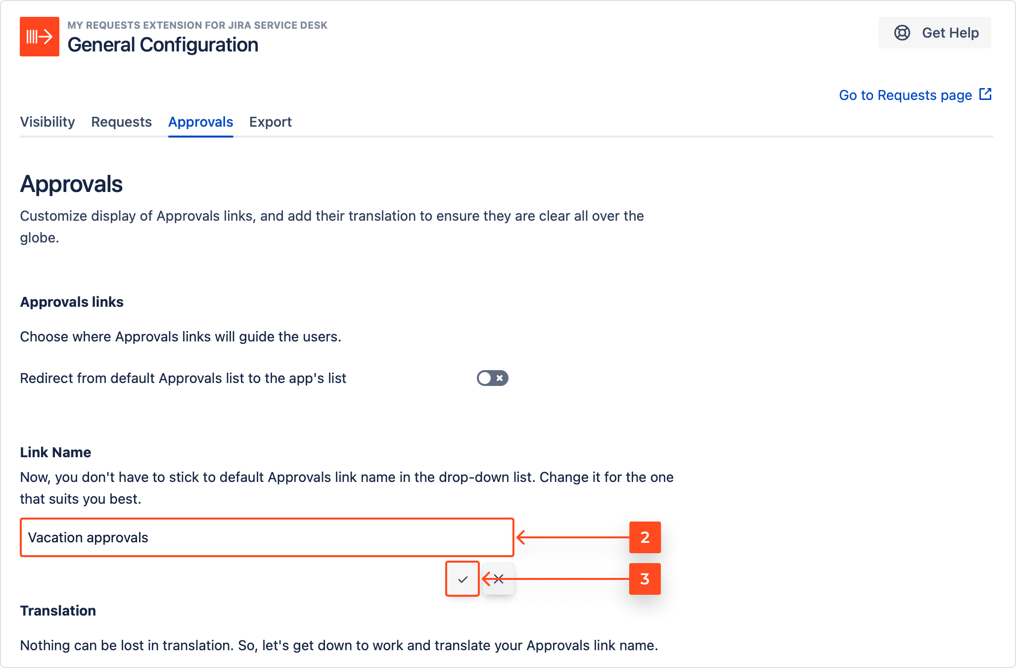 Customize My Requests Extension Jira Service Management